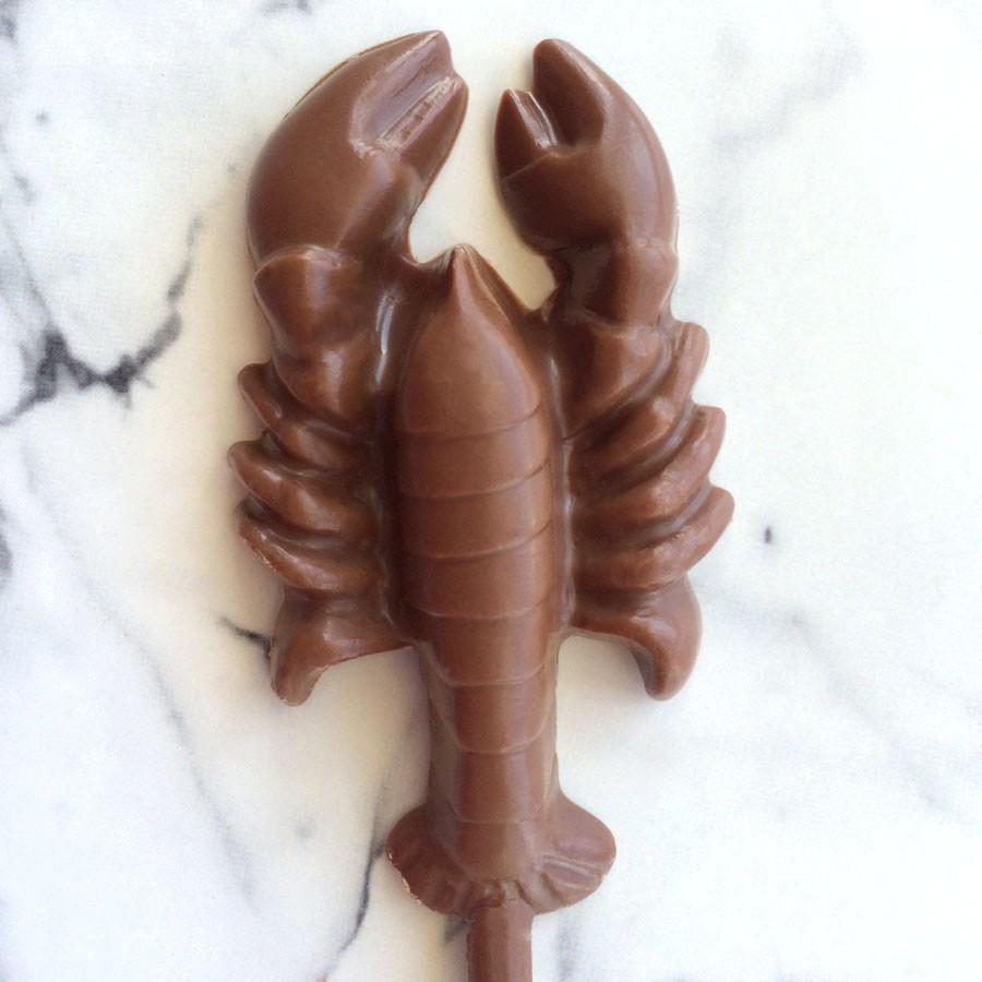Chocolate Lobster Pop The Chocolate Delicacy