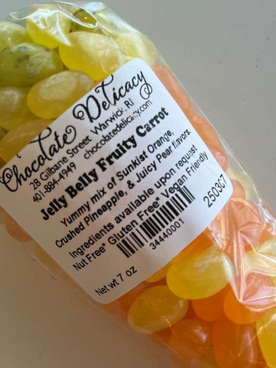 Jelly belly jelly bean carrot