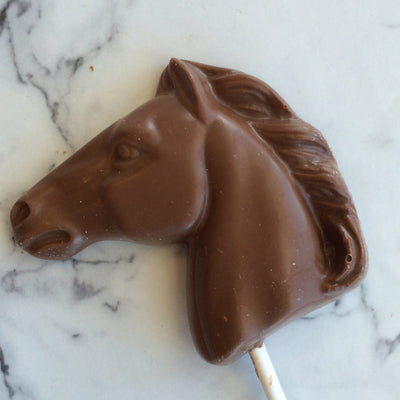 Chocolate Horse lollipop
