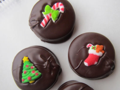 Chocolate Covered Oreo Christmas