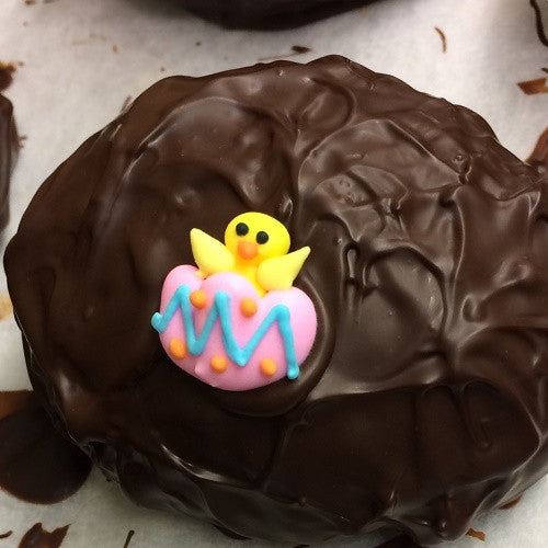 Peanut Butter Fudge Easter Egg