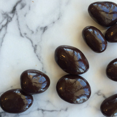 dark chocolate espresso beans