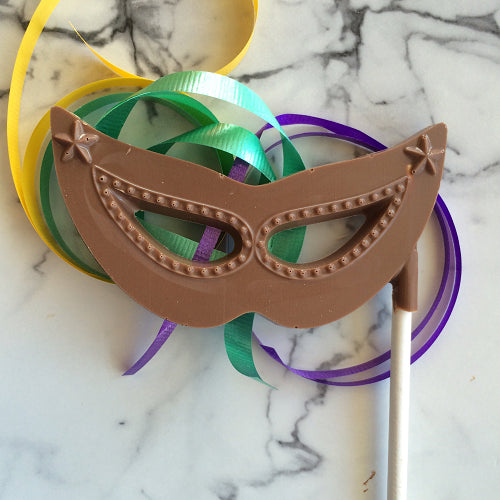 Chocolate Mask on stick