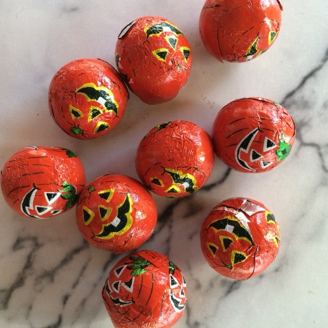 Milk Chocolate Crispy Pumpkins