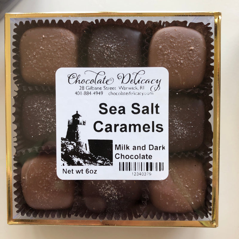 Sea Salt Caramels 9 Piece