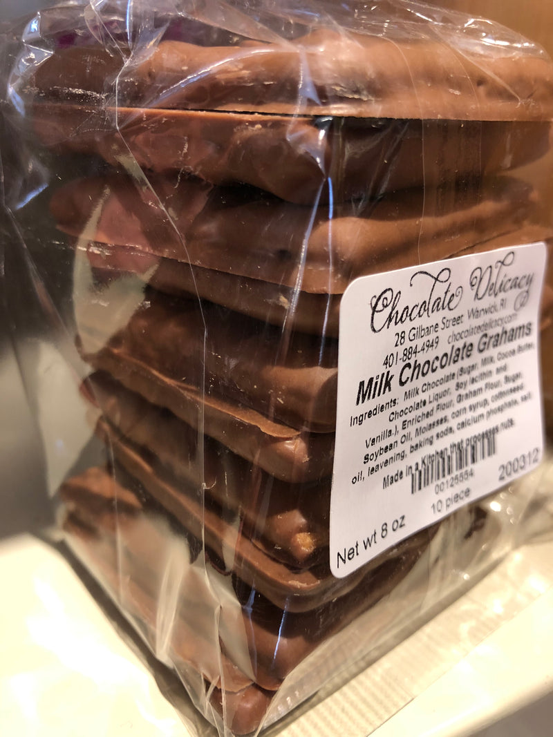 Chocolate Dipped Graham Crackers