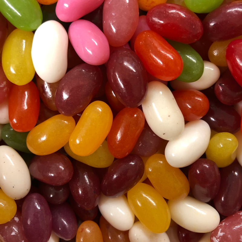 Natural flavor and color jelly beans