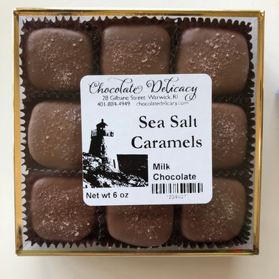 Sea Salt Caramels 9 Piece