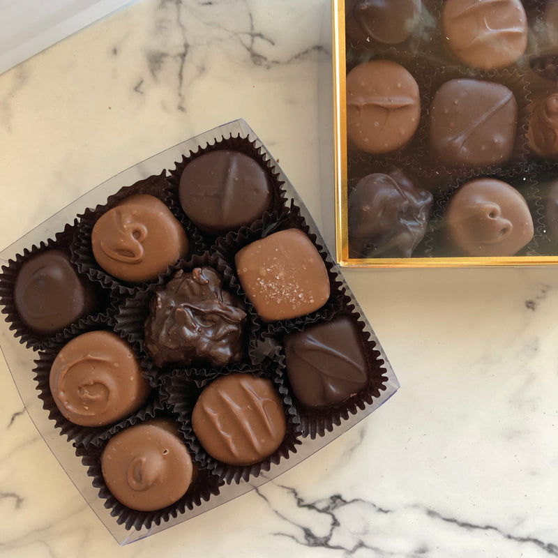 Nine Piece Chocolates Sampler
